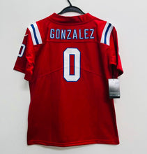 Christian Gonzalez YOUTH KIDS New England Patriots Official NFL Nike Jersey red