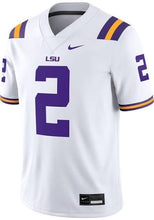 Justin Jefferson LSU Tigers YOUTH KIDS Official NCAA Nike Jersey white