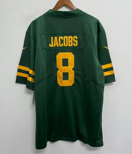 Josh Jacobs Green Bay Packers NFL Nike retro Jersey