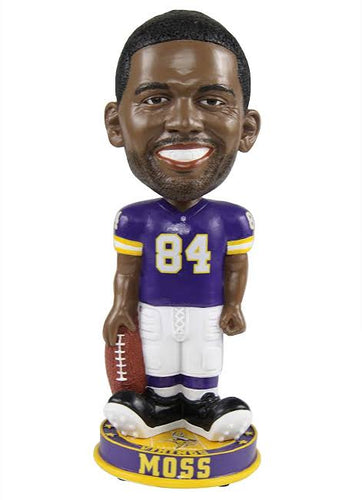 Randy Moss Minnesota Vikings Knucklehead Series Bobblehead Forever Collectibles