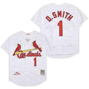 Ozzie Smith St. Louis Cardinals Jersey 1992 Mitchell & Ness