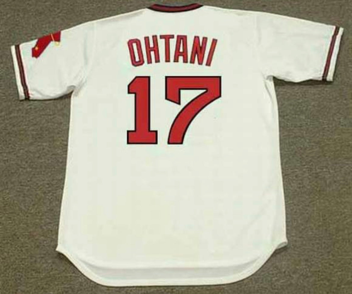 Shohei Ohtani Anaheim Angels Official MLB Majestic Jersey