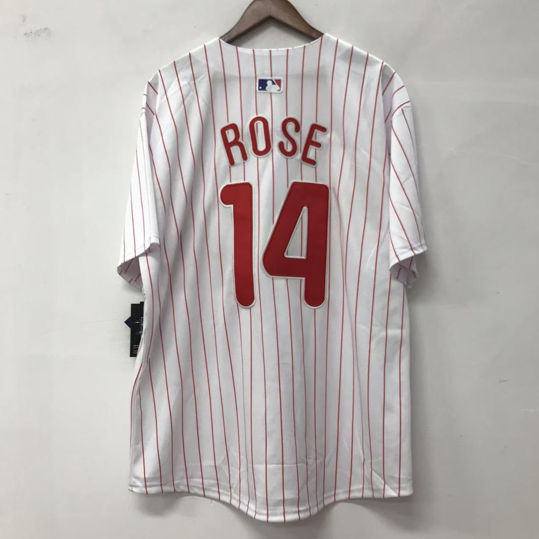 Pete Rose Philadelphia Phillies Jersey white