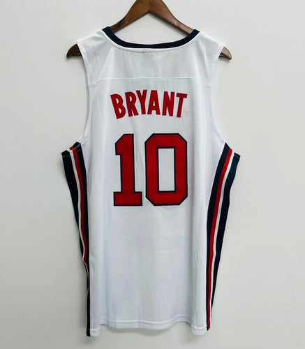 Kobe Bryant USA Jersey made by Nike white