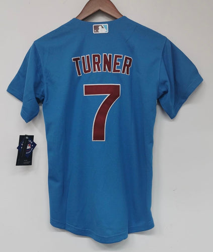 Trea Turner Philadelphia Phillies Jersey blue