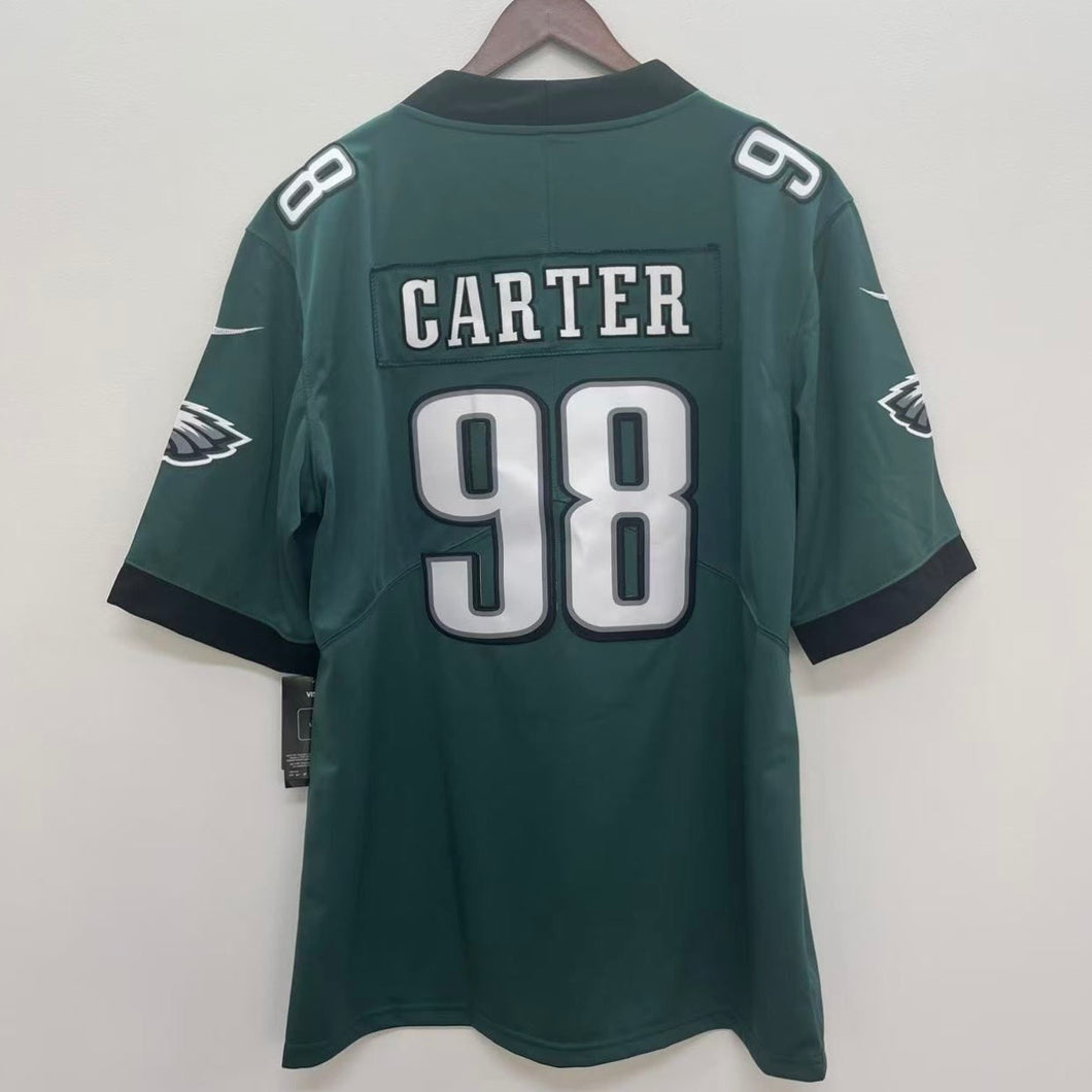 Jalen Carter Philadelphia Eagles official Super Bowl Nike NFL Jersey