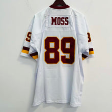Santana Moss Washington Redskins Commanders customized Mitchell & Ness Jersey white
