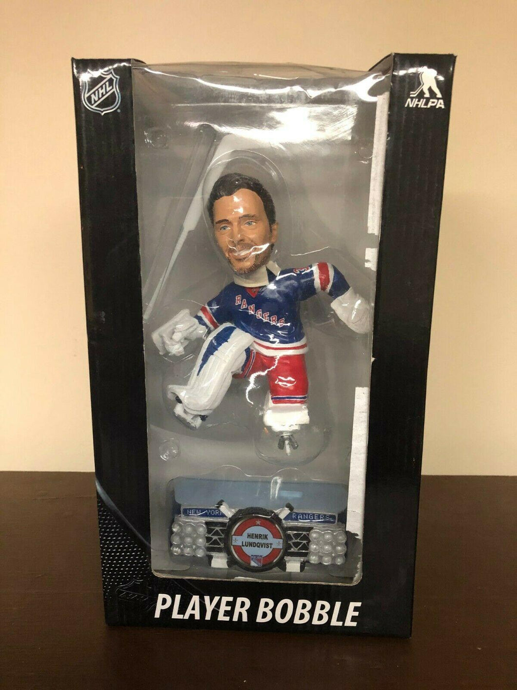 Henrik Lundqvist New York Rangers Bobblehead Forever Collectibles