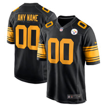 Pittsburgh Steelers Any Name & Number customized YOUTH KIDS Official NFL Color Rush   Jersey