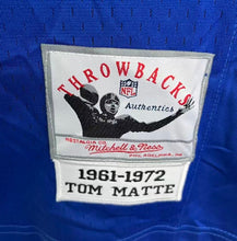 Tom Matte Baltimore Colts NFL Mitchell & Ness Jersey