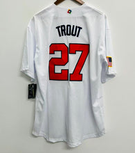 Mike Trout Team USA Baseball jersey Nike white