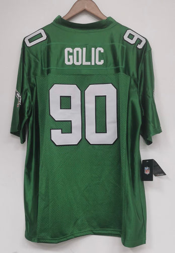 Mike Golic Philadelphia Eagles Jersey Mitchell & Ness