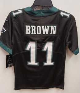 A.J. Brown YOUTH Philadelphia Eagles Jersey black – Classic Authentics