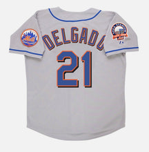 Carlos Delgado New York Mets Official MLB Majestic Jersey gray