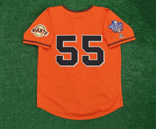 Tim Lincecum San Francisco Giants 2010 World Series Official MLB Majestic Jersey Orange