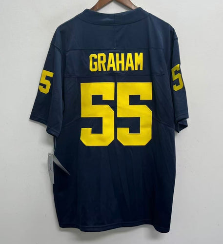 Brandon Graham YOUTH KIDS Michigan Wolverines Official NCAA Jersey
