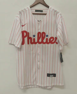 Seranthony Dominguez Philadelphia Phillies Jersey white pinstripes