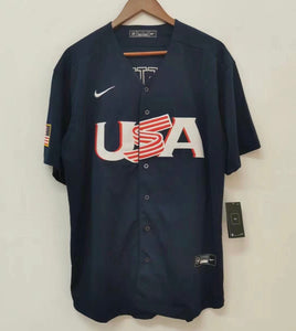 Mookie Betts Team USA Baseball jersey Nike Blue