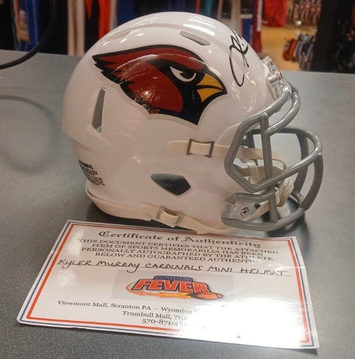 Kyler Murray Autographed Arizona Cardinals Mini Helmet with COA