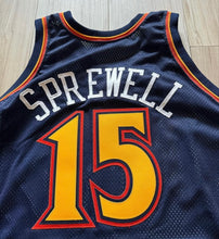 Latrell Spreewell Golden State Warriors Official NBA Mitchell & Ness Jersey blue