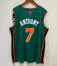 Carmelo Anthony New York Knicks Official NBA Adidas Jersey green St. Patrick’s Day