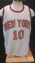 Walt Clyde Frazier New York Knicks autographed jersey Beckett COA
