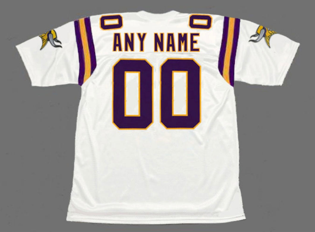 Any name & Number 1990’s 2000’s customized Minnesota Vikings NFL Mitchell & Ness jersey