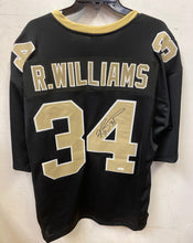 Ricky Williams New Orleans Saints autographed jersey JSA Witnessed COA
