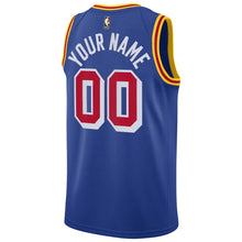 Any name and number Golden State Warriors customized Official NBA Nike alternate Jersey blue