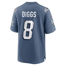 Stefon Diggs New England Patriots Official NFL Nike Rivalries Blue Storm Jersey