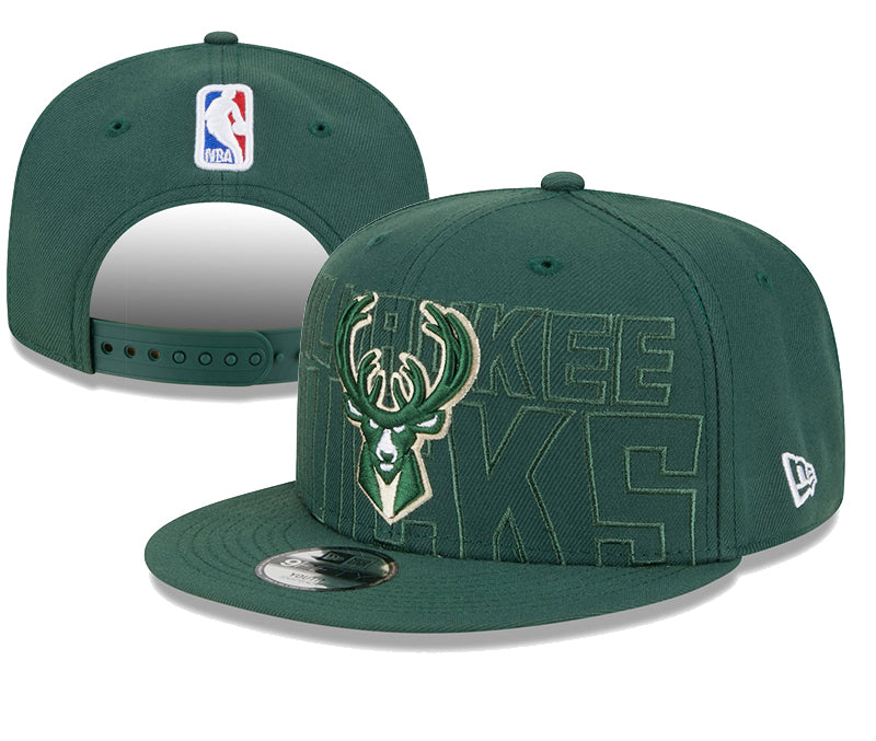 Milwaukee Bucks official NBA New Era Hat adjustable