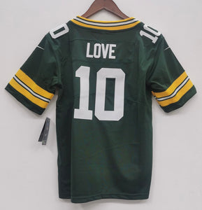 Jordan Love YOUTH  Green Bay Packers Jersey