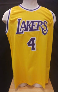 Byron Scott Los Angeles Lakers autographed  jersey PSA/DNA COA