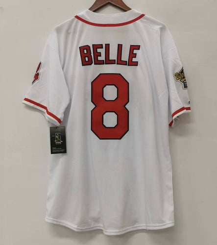 Albert Belle Cleveland Indians Jersey Majestic (Copy)