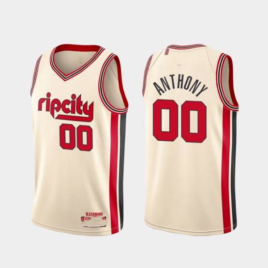 Carmelo Anthony Portland Trailblazers Official NBA Nike Jersey Ripcity
