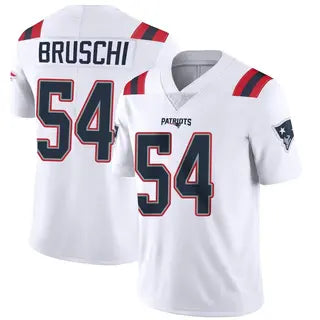 Tedy Bruschi New England Patriots NFL Official NIKE Jersey White