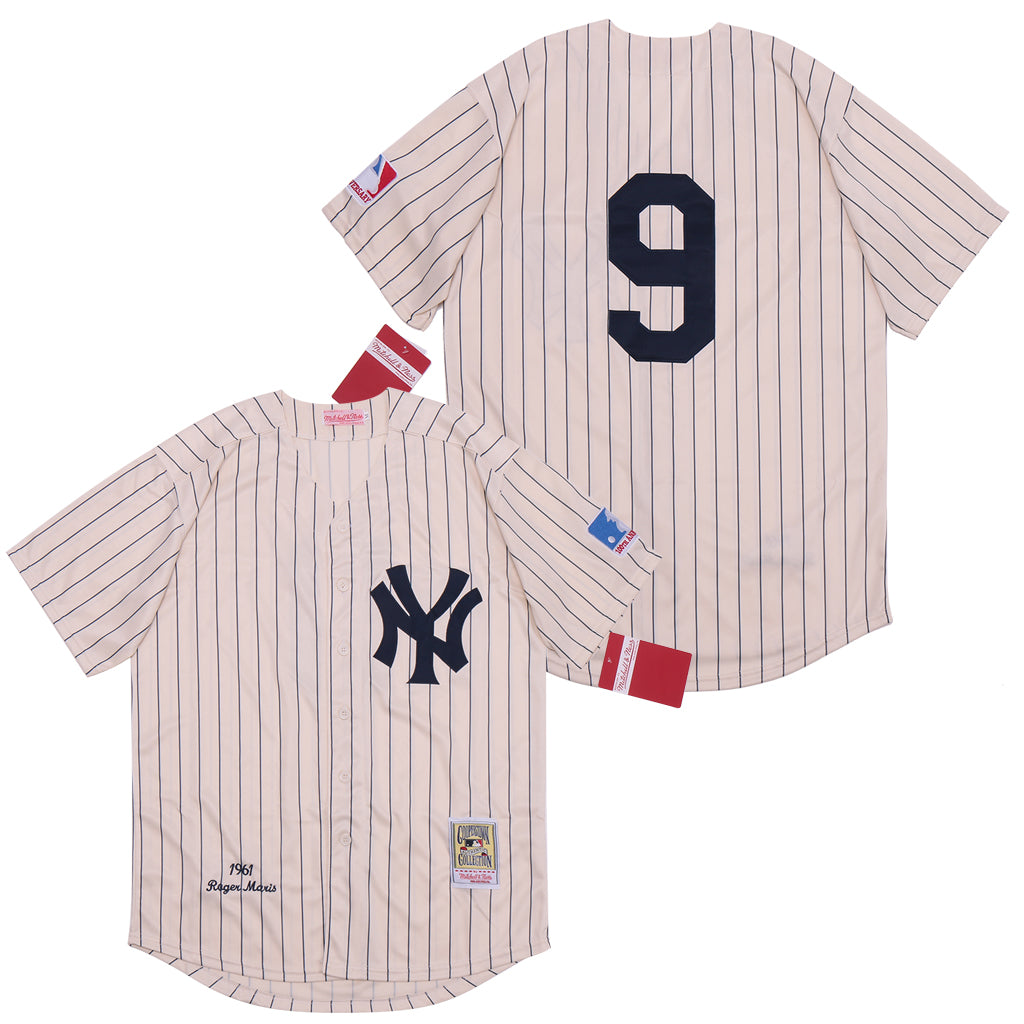 Roger Maris New York Yankees Jersey pinstripes Mitchell & Ness