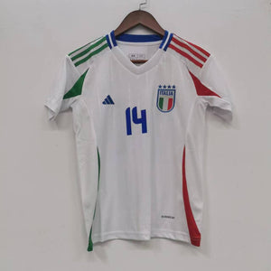 FEDERICO CHIESA ITALY 24/25 AUTHENTIC AWAY JERSEY BY ADIDAS Soccer Futbol Jersey YOUTH sizes