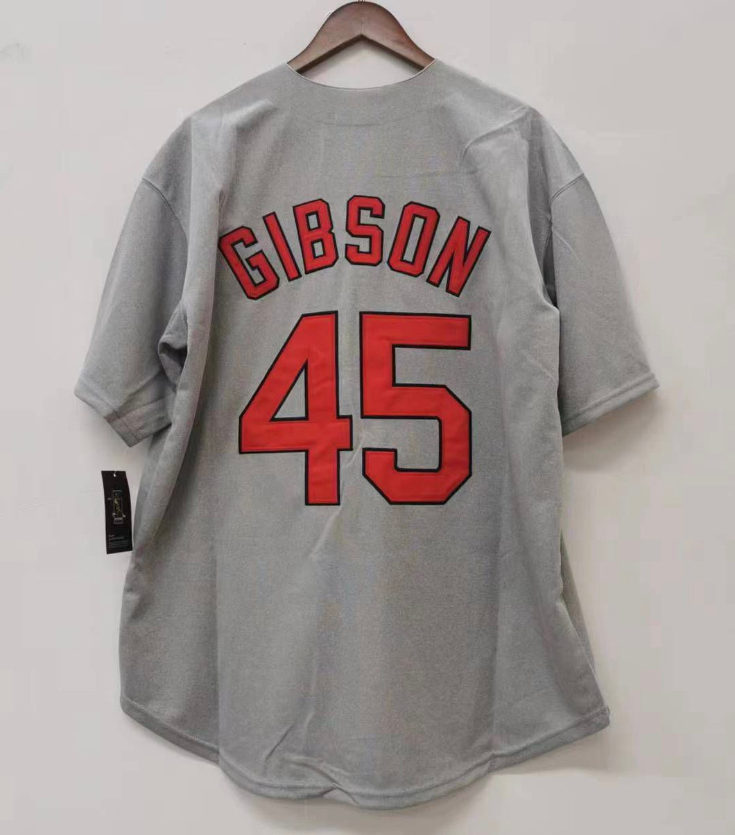 Bob Gibson St. Louis Cardinals Jersey 1967 Mitchell & Ness