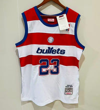Michael Jordan YOUTH KIDS Washington Bullets Official NBA Jersey