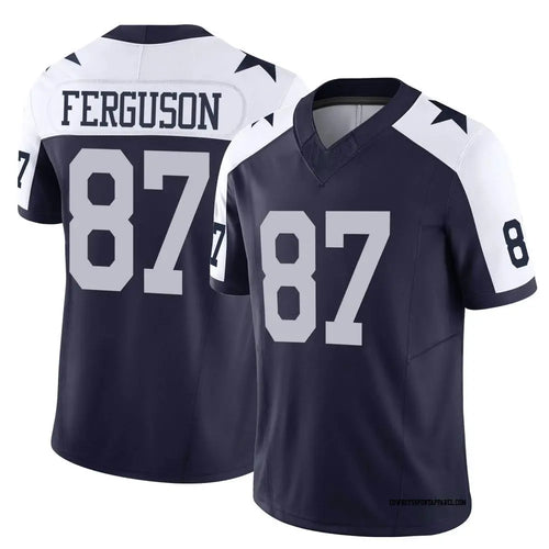 Jake Ferguson Dallas Cowboys Official NFL Nike alternate Jersey