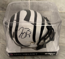 Joe Burrow Autographed Cincinnati Bengals Mini Helmet with COA