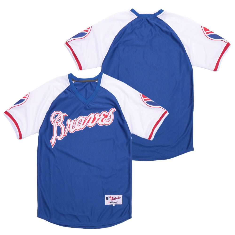 Atlanta Braves Jersey Majestic pullover no name on back