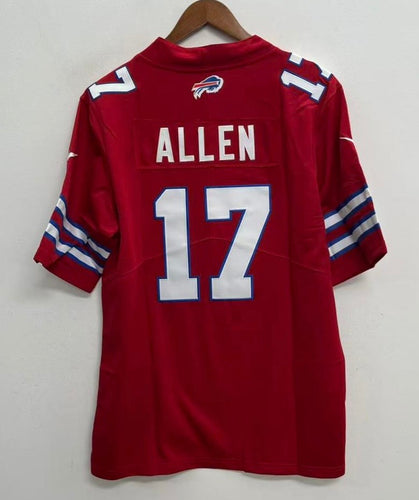 Josh Allen Buffalo Bills Official NFL Nike Jersey red