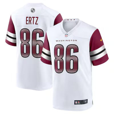 Zach Ertz Washington Commanders YOUTH Kids Official NFL NIKE Jersey white