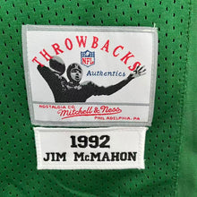 Jim McMahon 1992 Philadelphia Eagles Official NFL Mitchell & Ness Jersey