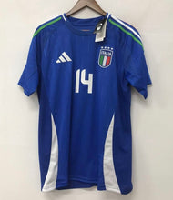 FEDERICO CHIESA ITALY 24/25 AUTHENTIC HOME JERSEY BY ADIDAS Soccer Futbol Jersey YOUTH sizes