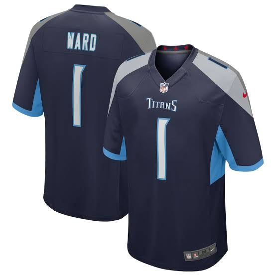Cam Ward Tennessee Titans Official NFL Nike Jersey blue