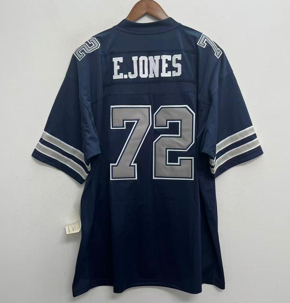 Ed Too Tall Jones Dallas Cowboys Official NFL Jersey Mitchell