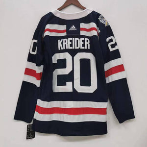 Chris Kreider New York Rangers Jersey blue Winter Classic